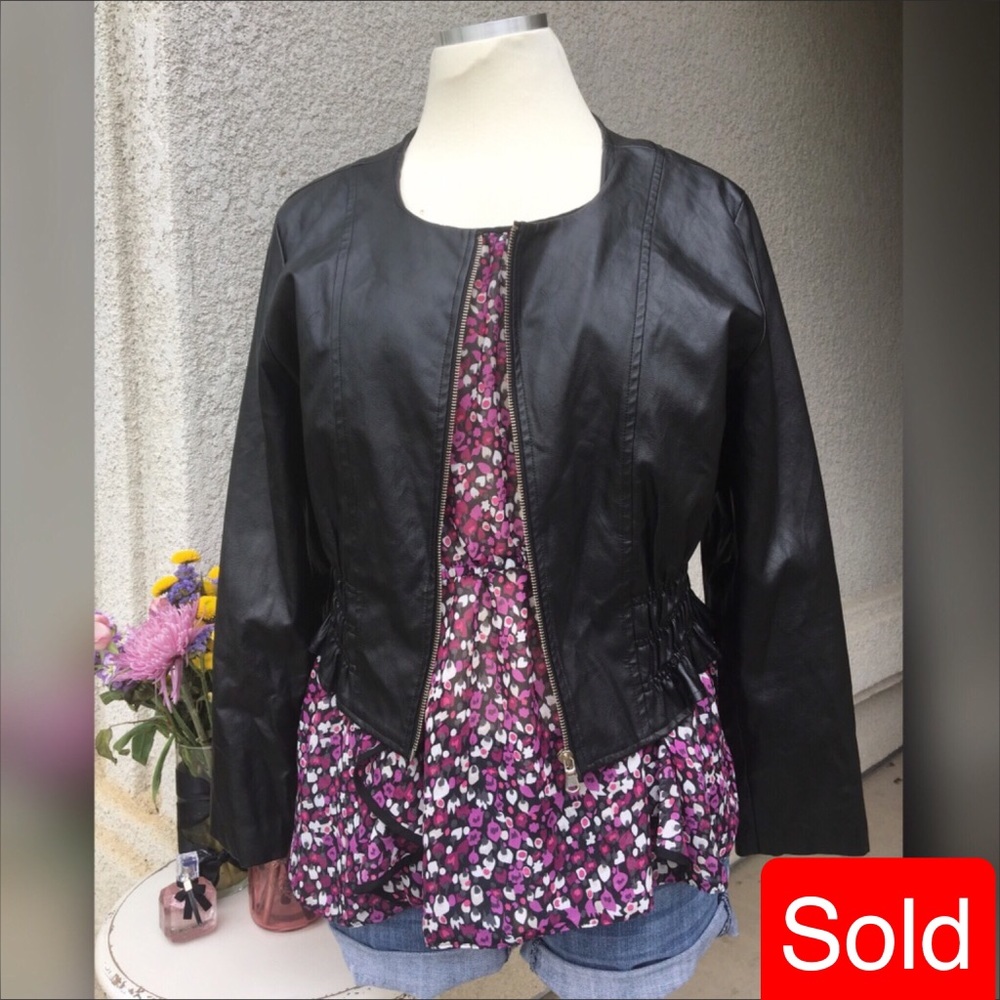 Edgy girl jacket